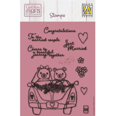 Nellie's Choice Stempel - Just Married